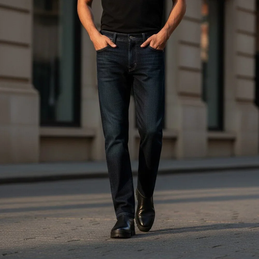 AG Graduate Tailored Leg Jeans Sailor Dark Indigo Denim NWT 34x34